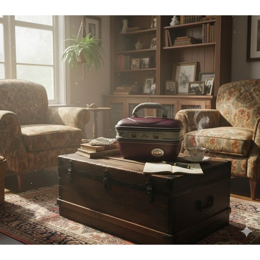 Vintage‎ Diplomat Travel Case Luggage As Is Collectible Retro
